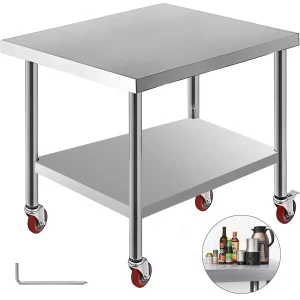 Stainless Steel Kitchen Worktable