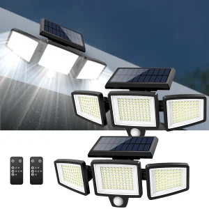 Three-Head Outdoor Waterproof Solar Light